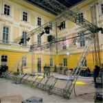 Vivid 3d Holographic Rear Projection Screen Film Art LED Lighting For Product
