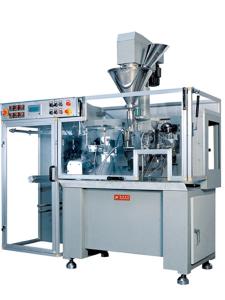 China PE Film Roller Flour Packaging Machine , Durable Wheat Flour Packing Machine wholesale