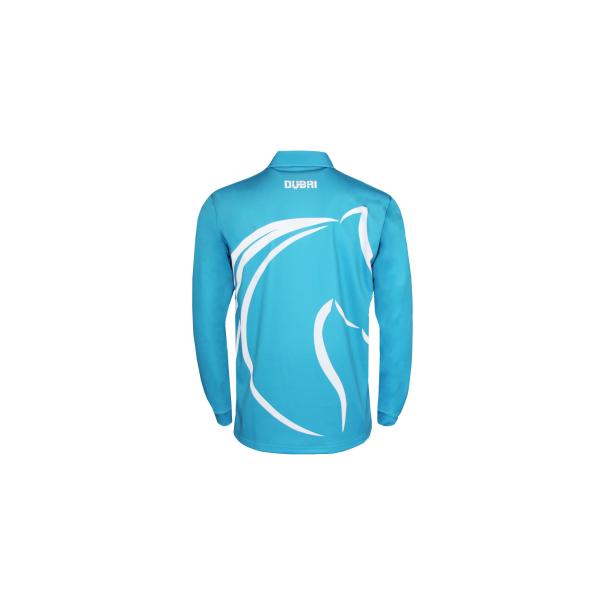 180GSM 100% Polyester Long Sleeve Tee Shirts Sublimation Printing And Embroidery