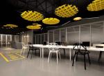 Pet Soundproof Acoustic Ceiling Board Simple Modern Eco Friendly