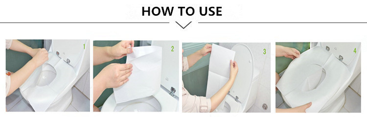 Woodpulp 38X45cm Waterproof Toilet Seat Cover Quick Release