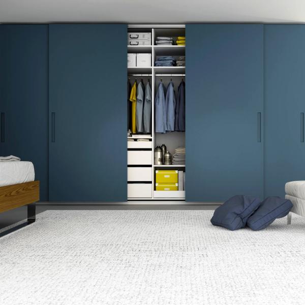 Hettich Hafele Sliding Door Wardrobe Durable Modern Bedroom Closet