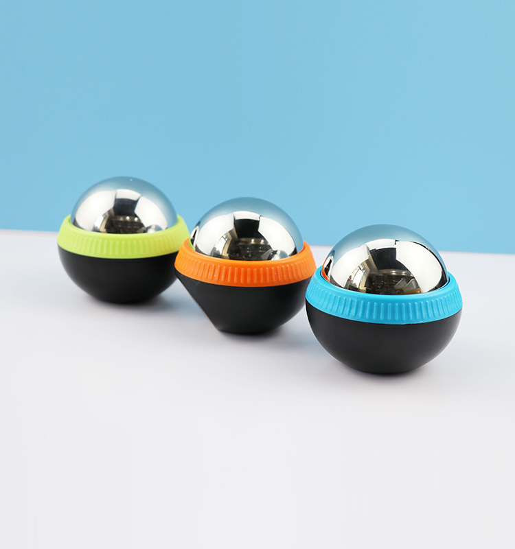 Back And Neck Ice Cold Massage Roller , Handheld Massage Ball Roller