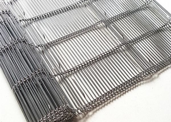 stainless steel 304 metal flat flex conveyor wire mesh belt conveyor systems