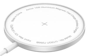 China Agsafe Fast Charge Magnetic Wireless Charger with Tempered Glass wholesale