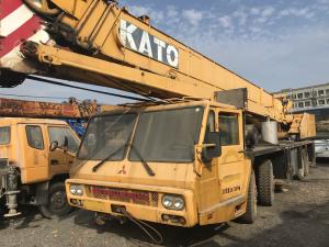 China KATO NK-400E-III 40 Ton Used Hydraulic Truck Crane Mitsubishi Carrier K354 wholesale