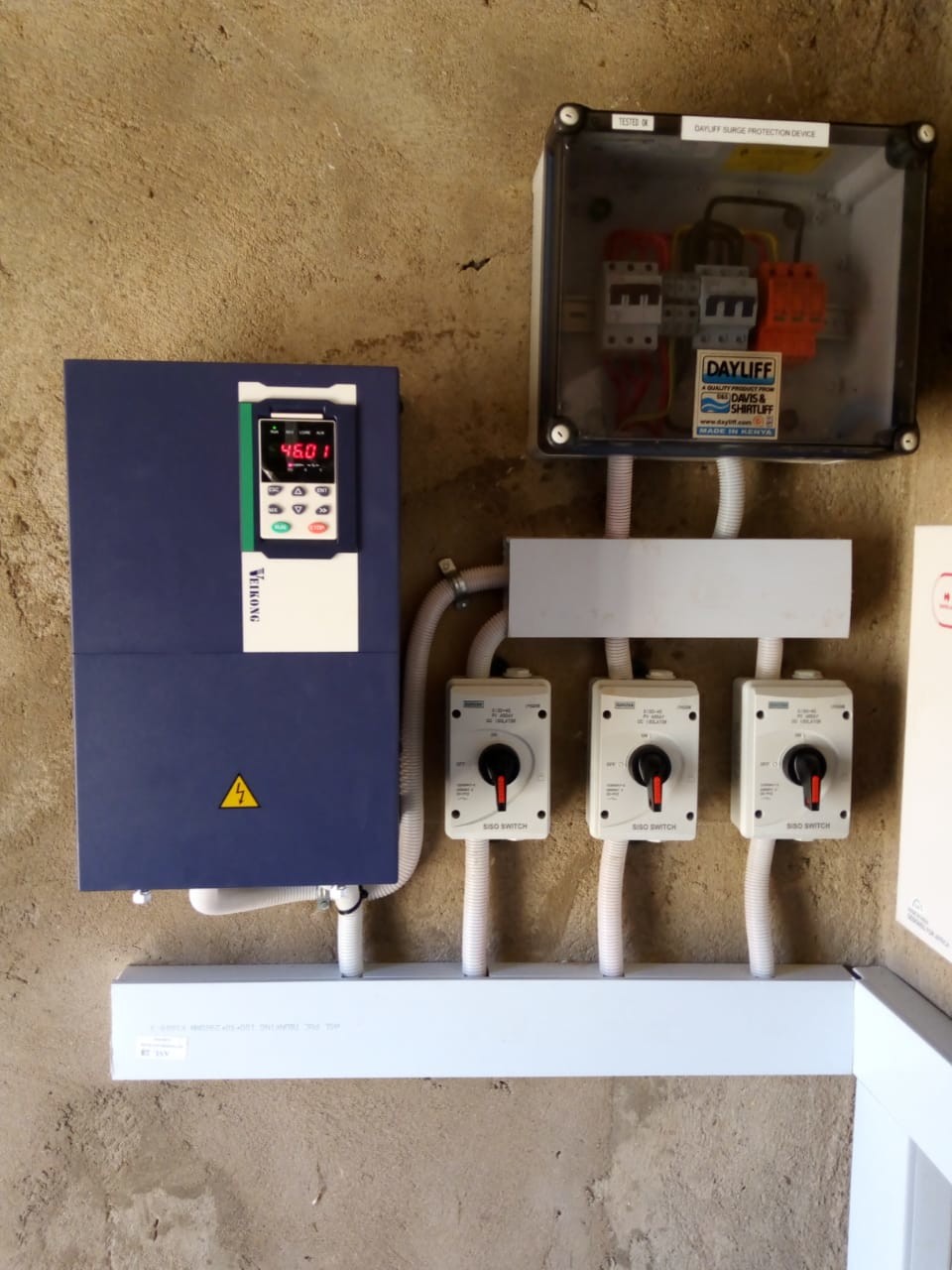 380V 37kw 50hp MPPT Solar Water Pump Controller Solar Pumping Inverter with Advanced MPPT Technolog