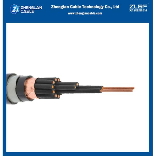 Electrical Control Cable 0.6/1kV 12X2.5mm2 Copper Core PVC Insulated PVC Sheathed With Copper Tape Screen Control Cable
