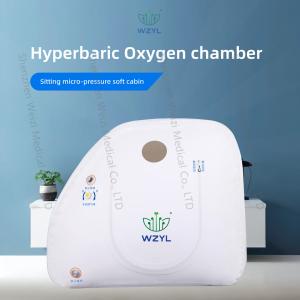 China Anti Inflammatory Soft Shell Hyperbaric Chamber For Elder Sitting Soft Cabin wholesale