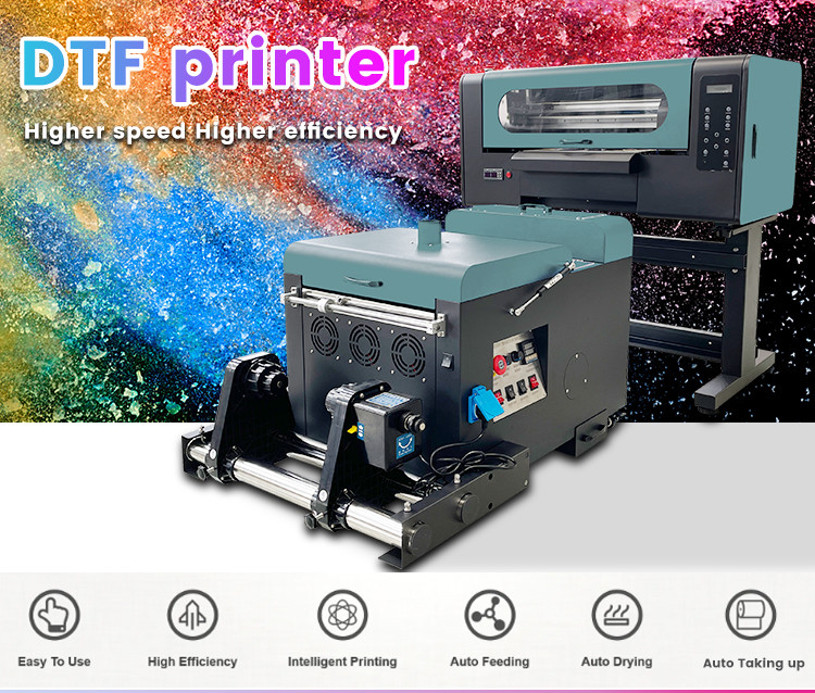 300mm DTF Inkjet DIY Printer Direct To Film Thsirt Printer With XP600 Head
