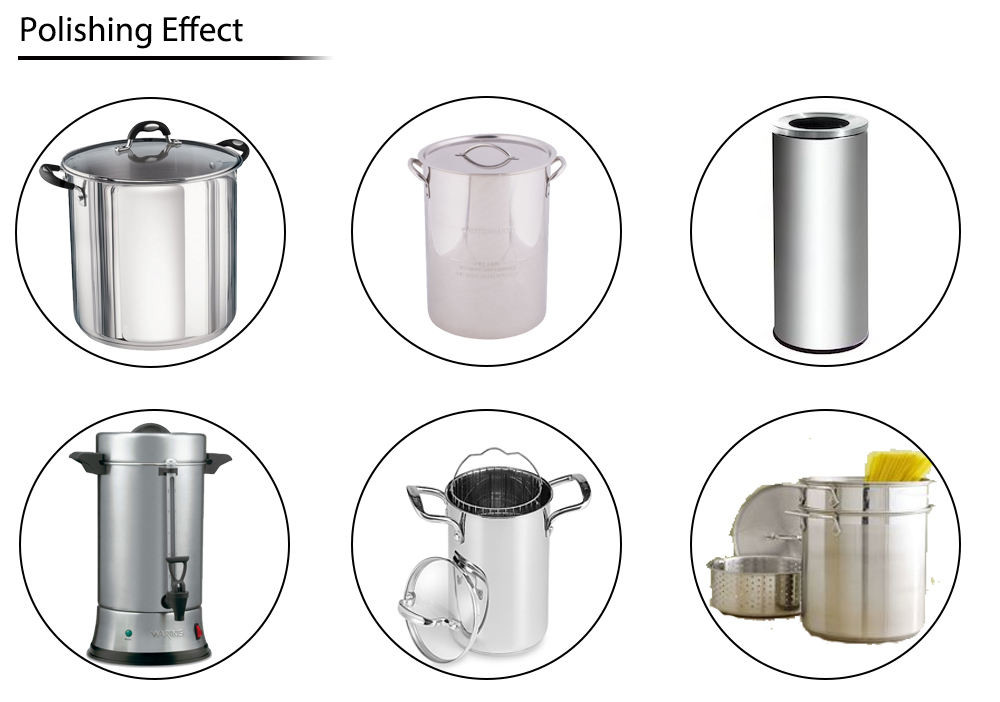 Electric Vacuum Adsorption Pot Polishing Machine For Metal Cookware