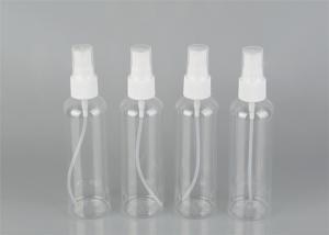 China 30ml Cylinder Pet Plastic Pump Spray Bottle transparent color wholesale