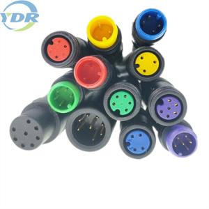 China Injection Ebike Battery Connector M8 waterproof UL1007 22AWG wholesale