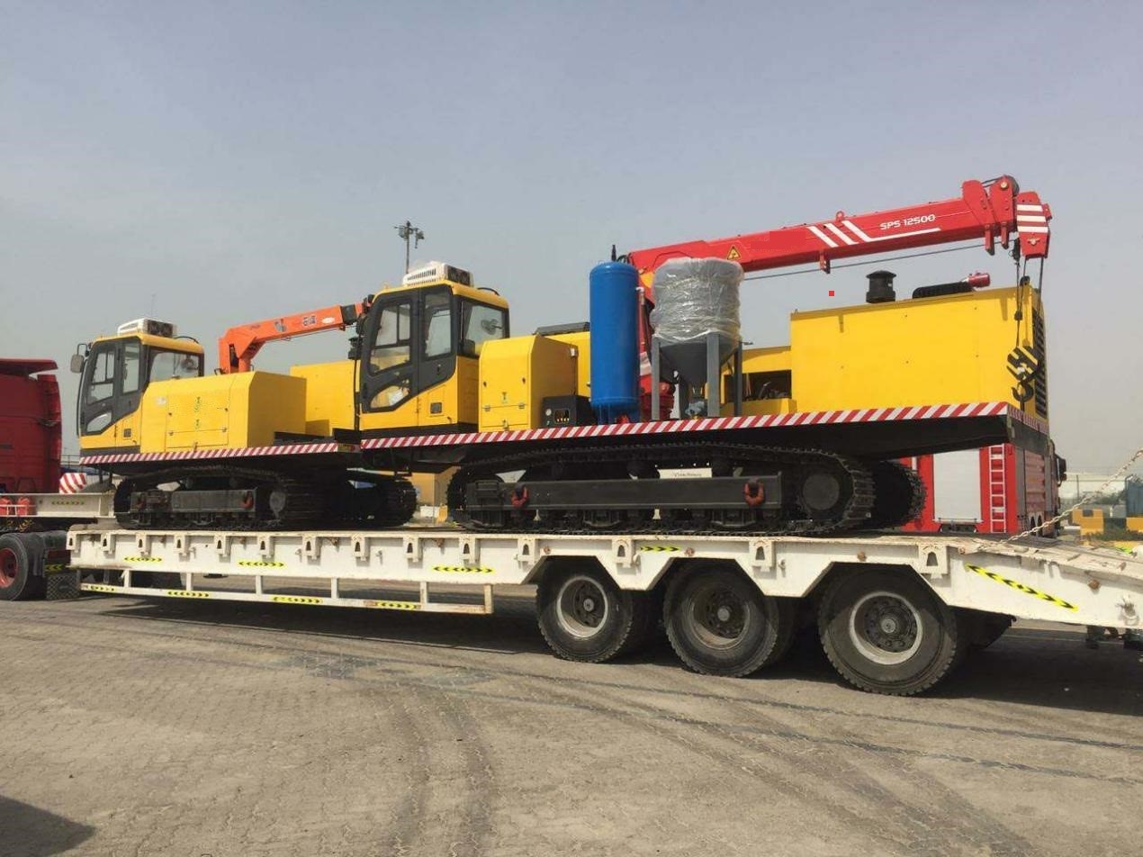 Easy To Use Powered Oil Pipeline Construction Paywelder With Sandblasting