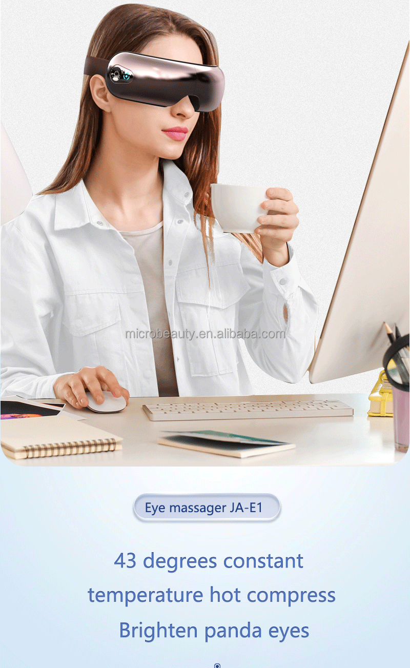 Smart Air Pressure Eye Massager Electric Vibration Bluetooth Eye Massage Instrument