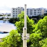 High Gain Communication Antenna 4G Wifi Outdoor FRP Fiberglass Antenna 2400