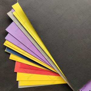 China Factory Price Colorful Offset Paper in Yellow Blue Pink Color Paper Color Bristol Board wholesale