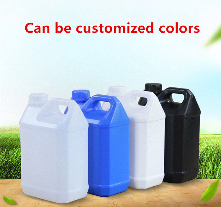 100% Material 1 Gallon HDPE Blue White Black Plastic Barrel Drum for Liquid Lotion Bottle