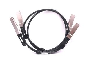 China Passive Direct Attach 100g Qsfp28 Copper Cable / Insulated Electric Cable wholesale