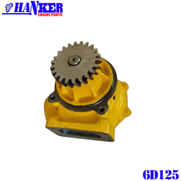 komatsu Best Sell Excavator Parts Diesel Water Pump 6151-62-1104 For PC400-6 Engine 6D125