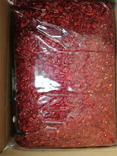 Raw Spice 4cm Chili Ring Pungent Crushed Dried Peppers
