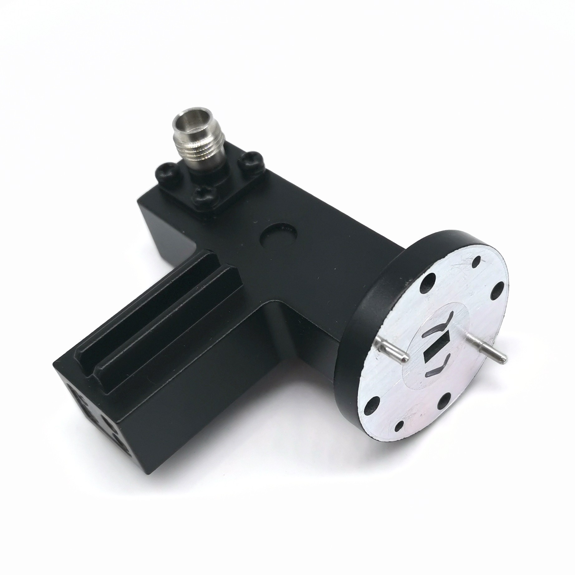47-52GHz Spray Paint Black Waveguide Low Pass Filter & Isolation Components