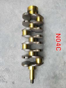 China 13411-E0071 Engineering Machinery Hino Engine Crankshaft N04C Casting Material wholesale