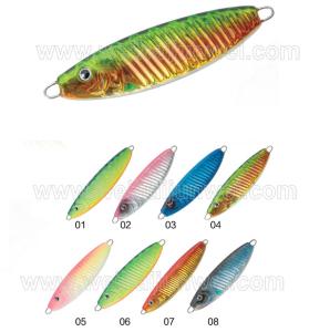 China New design best sale 80g 10cm lead metal jig fishing lure wholesale