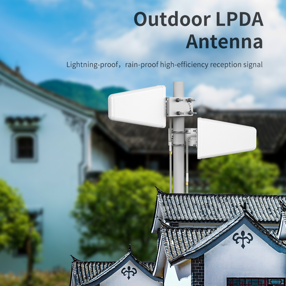 Customized 4G LTE LPDA Antenna for 3G 4G Booster Repeater External Outdoor Broadband
