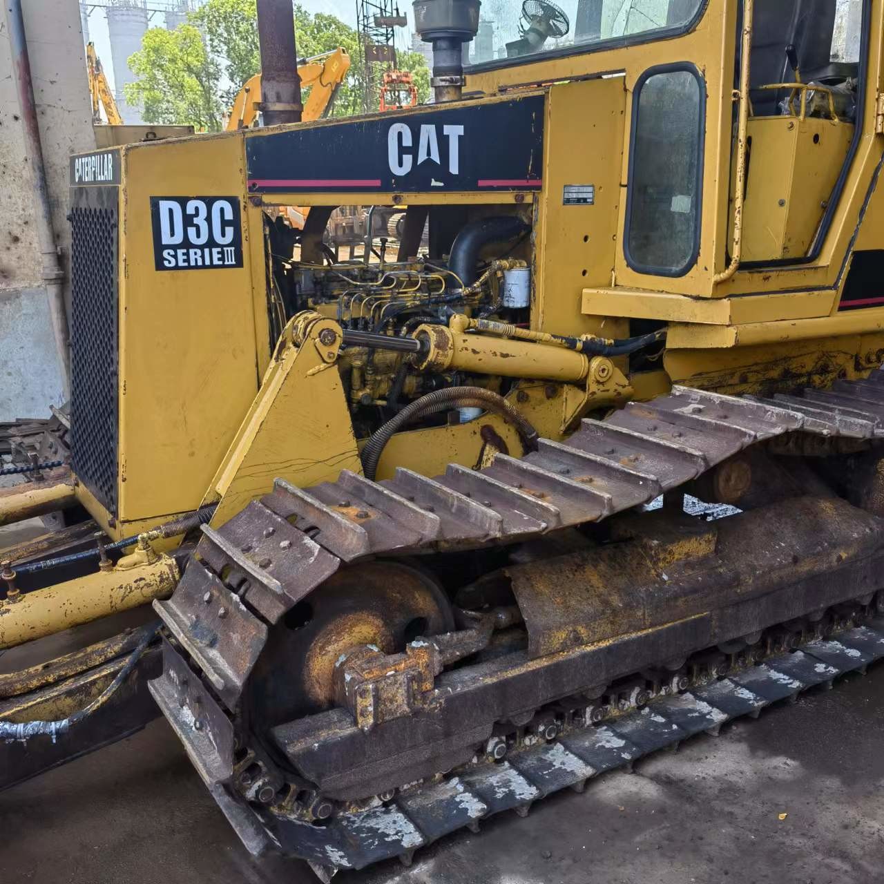 Bulldozer Caterpillar D3c Cat D3c Dozer Second Hand Bulldozer