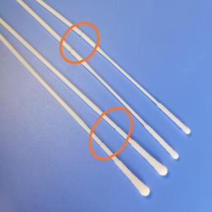 China ABS Handle Nylon Flocked Nasopharyngeal Swab For Influenza wholesale
