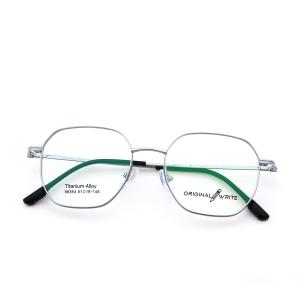 China New Simple Casual Design B Titanium Optical Glasses Frame 66364 wholesale
