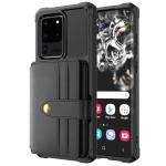 Shockproof Samsung Protective Cases Detachable Retro Leather Case