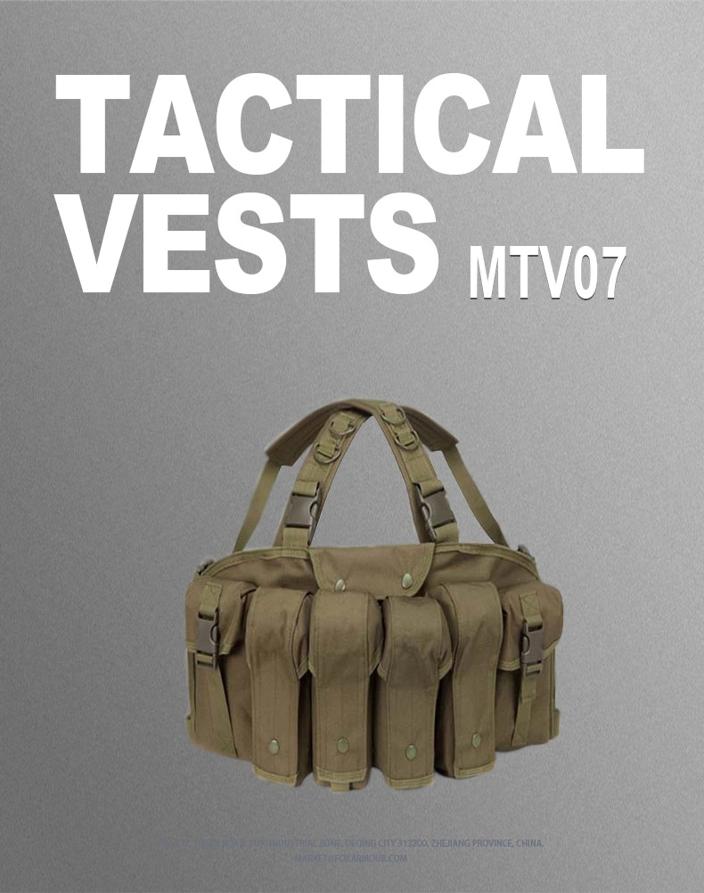 Adjustable Tactical Vest for Outdoor Training