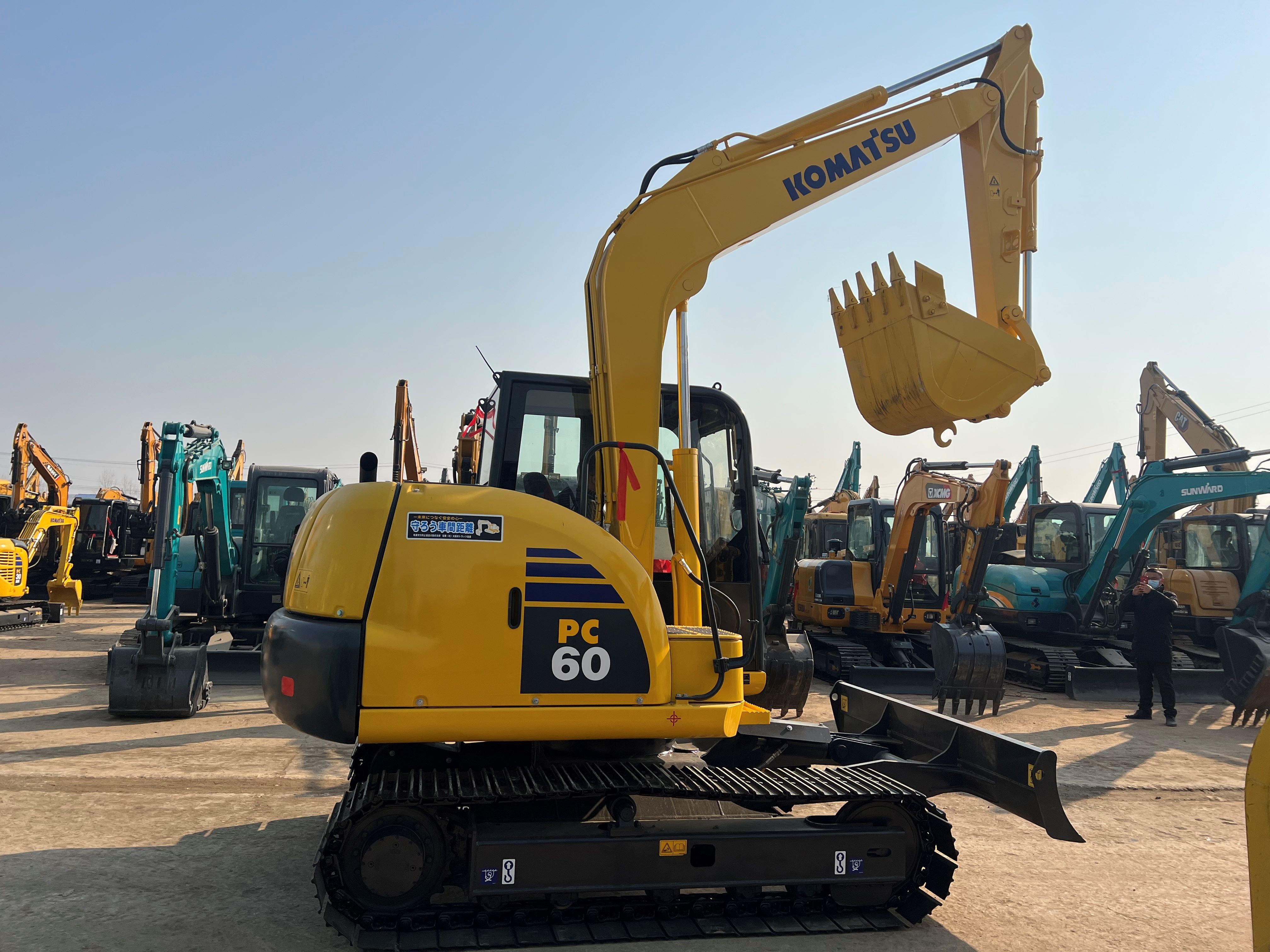Japan mini used Komatsu excavators PC60-8 pc70 pc78 excavators hydraulic machine crawler used komatsu pc60 mini excavator
