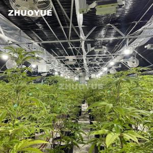 China Automatic Humidity Control Agricultural Glass Greenhouse Blackout System OEM ODM wholesale