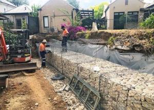 China 2x1x1m Hexagonal Mesh Pre Made Gabion Baskets wholesale
