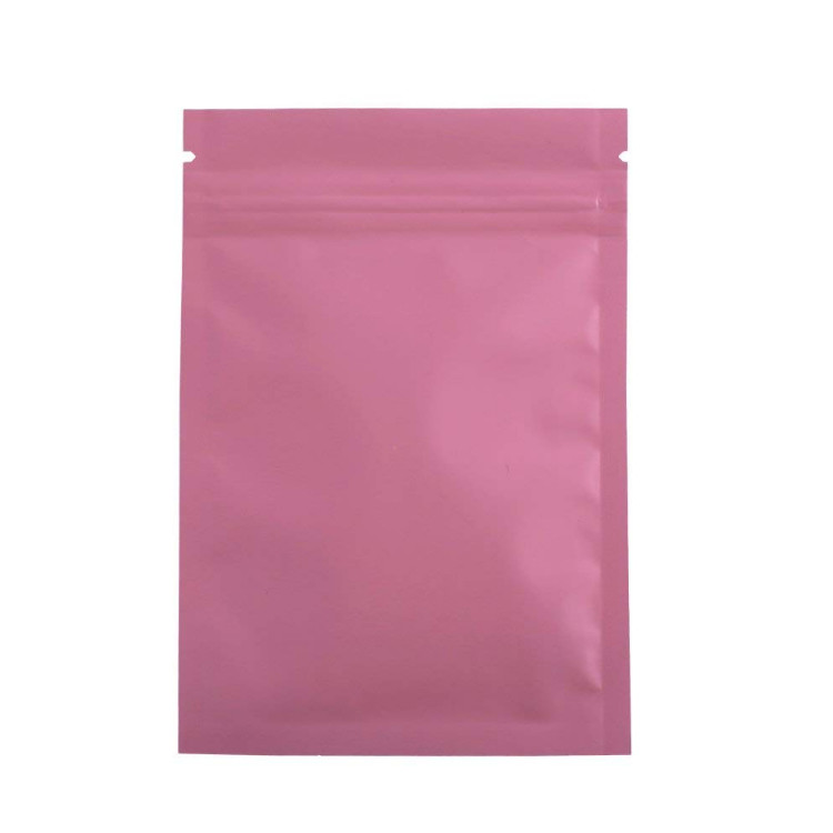 Colorful Mylar k Bag Smell Proof Food Storage Metallic Foil Airtight Bags Plastic Candy Packaging Pouch Flat Heat