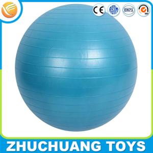 China 65cm pvc inflatable yoga exercise ball wholesale