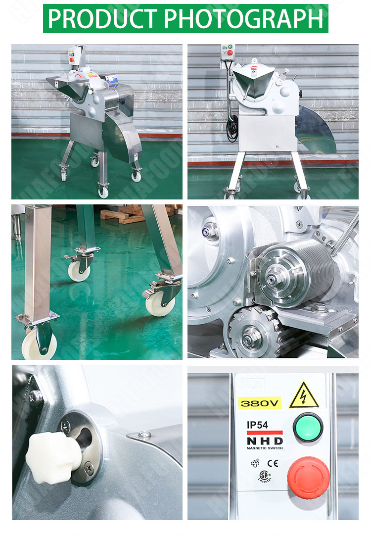 Multi functional food dicing machine / Small vegetable slicer / Electric stripping and slicing machine