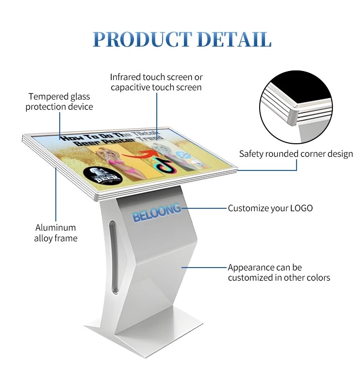 Hotel Supermarket Interactive Self Service Kiosk All In One 1920 X 1080