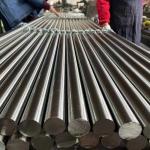 Acid Resistant Rod Stainless Steel Material 1.4571 Diameter 100 mm SUS316Ti