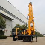 Rural Tricycle 200M Deep Water Well Drilling Rig Hydraulic Car Mounted
