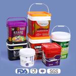 5L Custom Food Grade Transparent Clear Fermented Fishing 20L Paint Bucket with