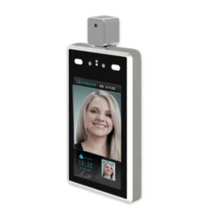 China Vertical 2MP Biometric Face Recognition Devices With Temperature wholesale