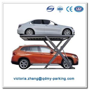 China 2 meters Double Car Parking Lift Electric Scissor Lift wholesale