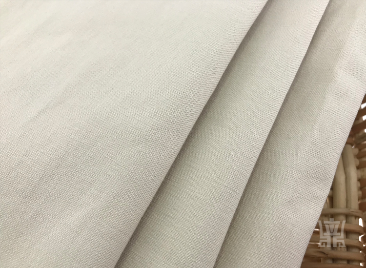 260gsm Stone Vintage Solid Twill Cotton Fabric 97 Cotton 3 Spandex Fabric For Coat