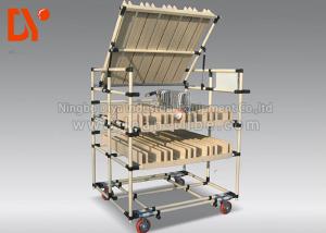 China Aluminium Profile Tote Cart Yellow / Green Color Customer Size For Workshop wholesale