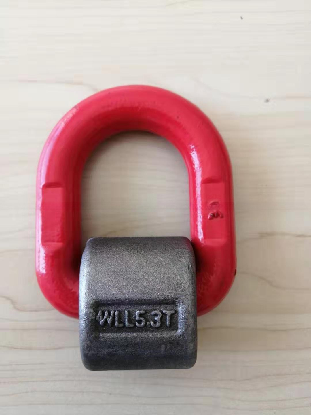 Trailer Locks Container Lashing Materials 1.2T 2T 5.3T 8T 15T Metal D Ring with Welded Clamp