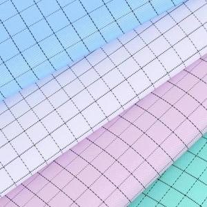 China Cleanroom Anti Static ESD Fabrics Polyester Cotton Fabric 100d*100d wholesale